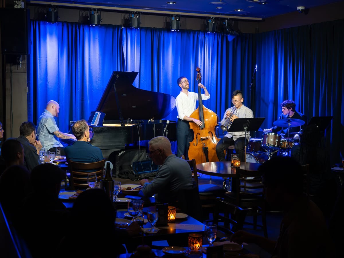 Quartet at Frankie's Jazz Club